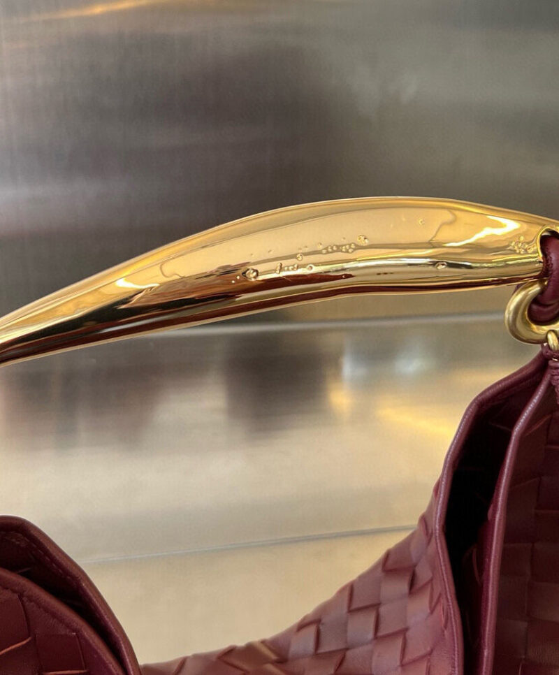 Bottega Veneta Sardine With Chain Mauve